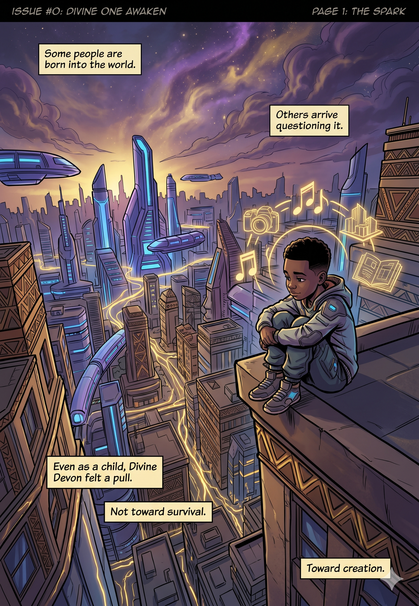 Page 1 — The Spark